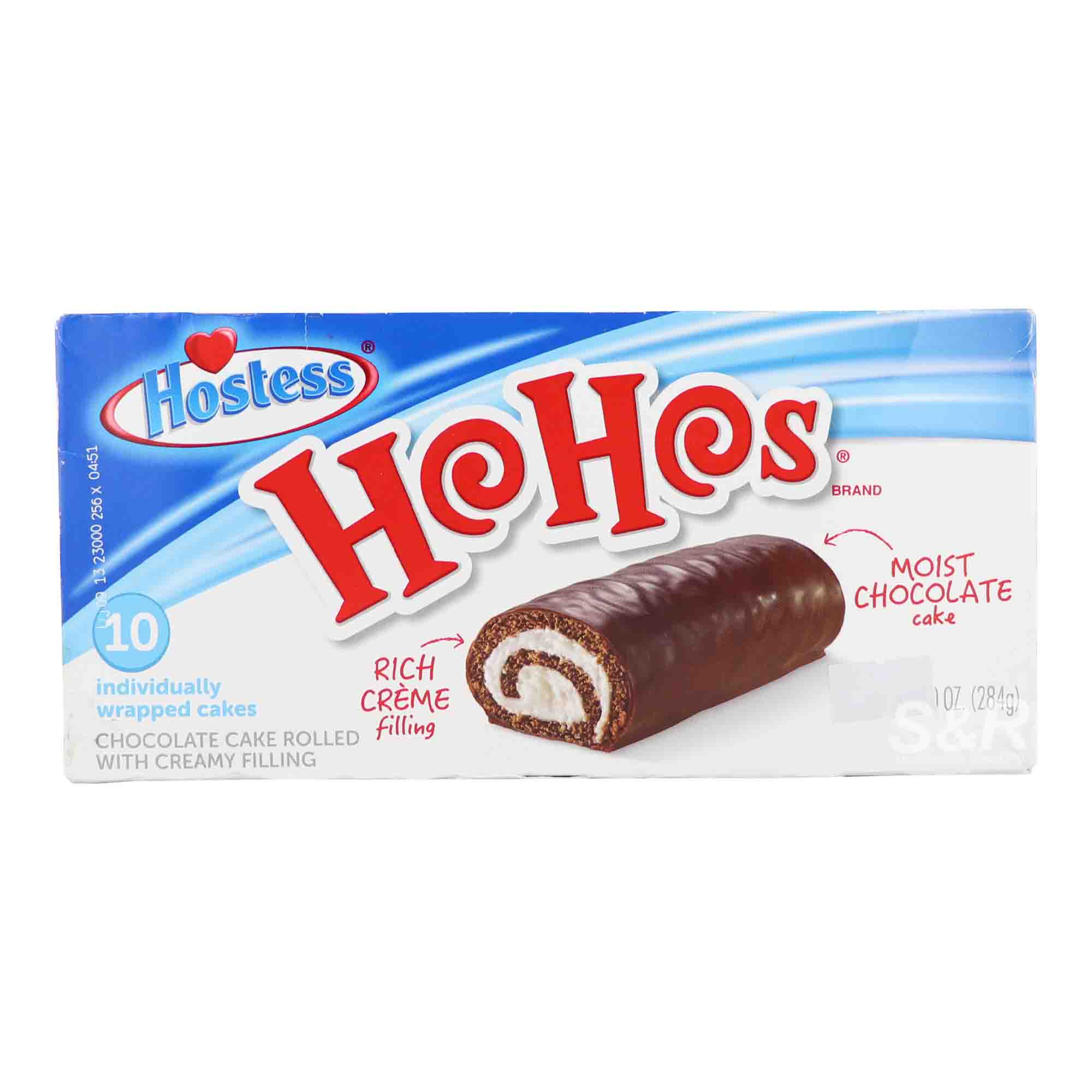 Hostess Ho Hos Rolled Chocolate Cake (28.4g x 10pcs) Hostess Ho Hos Rolled Chocolate Cake (28.4g x 10pcs)